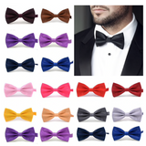 Men's stylish bow tie with a comfortable clasp