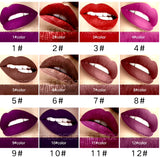 Matte Waterproof Makeup Lipstick, Intense Color