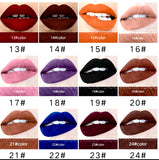 Matte Waterproof Makeup Lipstick, Intense Color
