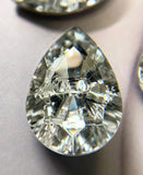 Crystal buttons for decorating furniture, home textiles, evening and wedding dresses and jewelry. Sets of 2-4 pieces