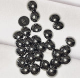Plastic buttons in the form of a mushroom, decorative buttons for sewing eyes for toys, 10mm. Price for 1 piece