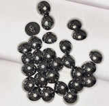 Plastic buttons in the form of a mushroom, decorative buttons for sewing eyes for toys (9mm). Price for 1 piece