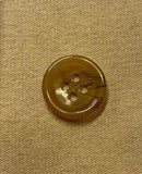 Caramel color buttons for light summer dresses/blouses, children's clothing, 15/20mm. Set of 6 pieces
