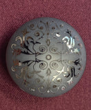 Glossy handmade buttons for suits, jackets, coats, decorations and jewellery, 23mm. Set 4 pieces