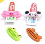 Baby squeezer/toothpaste clip